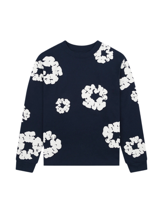 Cotton Wreath Crewneck