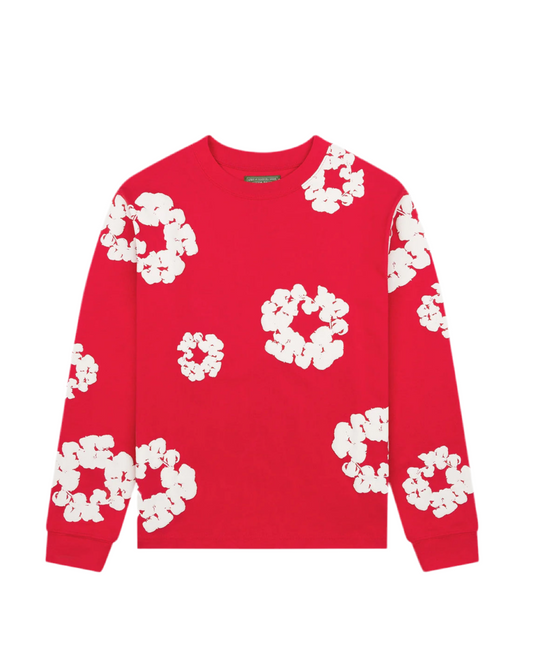 Cotton Wreath Crewneck